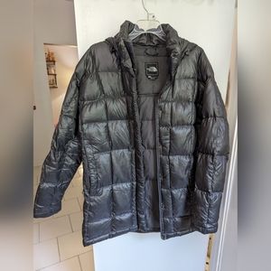 The North Face 600 Goose Down Parka Coat Jacket Grey Excellent Condition